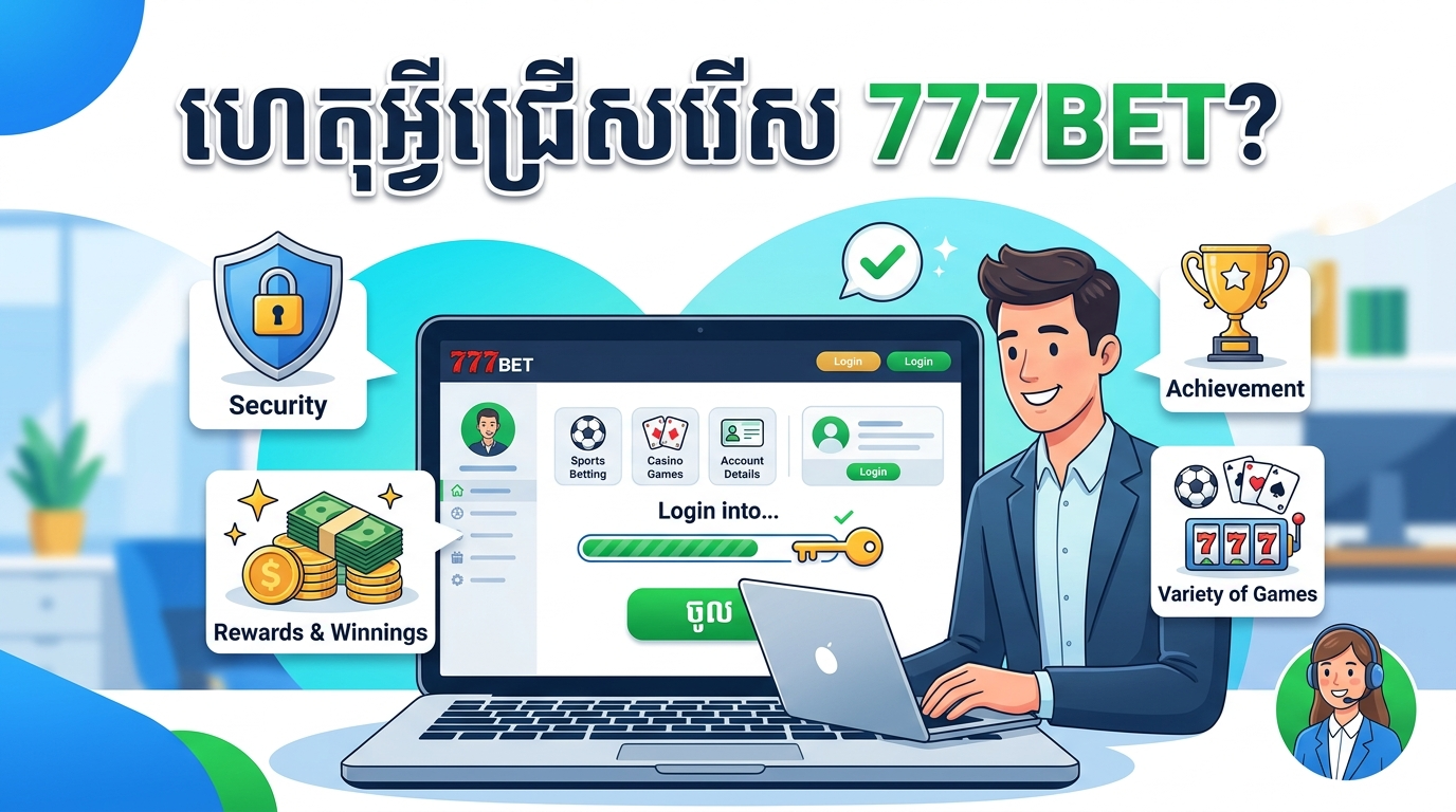 ហេតុអ្វីជ្រើសរើស 777BET?