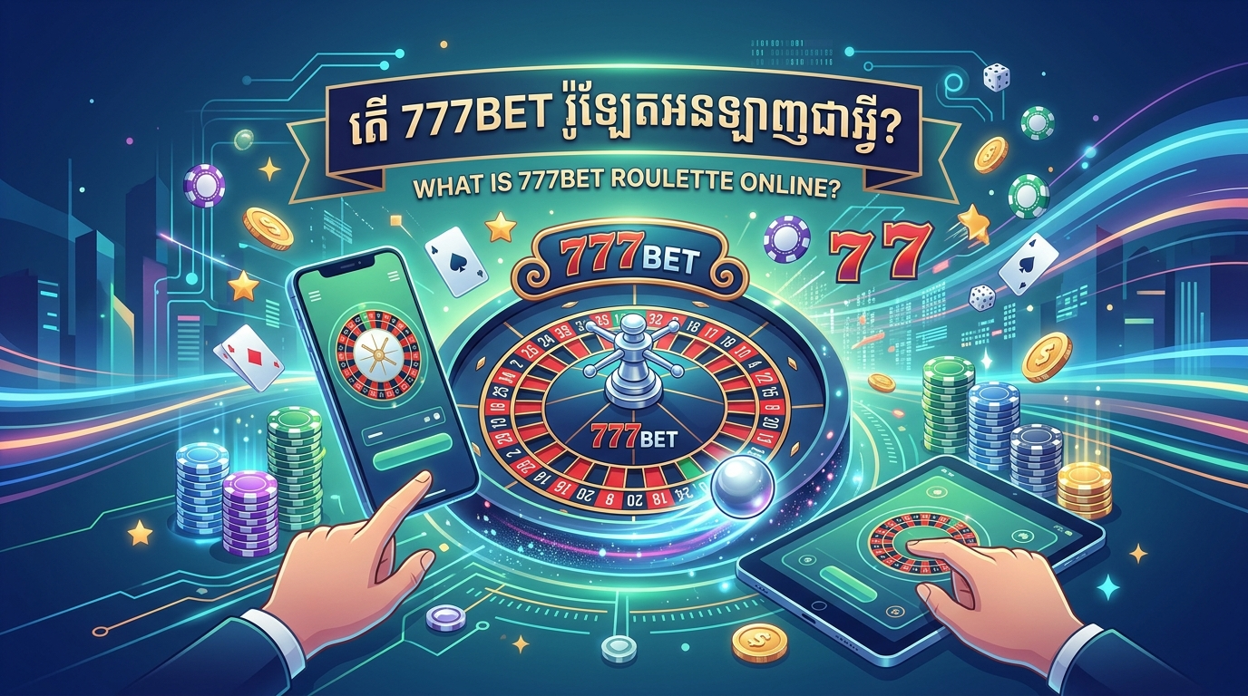 របៀបលេង រ៉ូឡែតអនឡាញនៅ 777BET: ការណែនាំសម្រាប់អ្នកចាប់ផ្តើមដំបូង